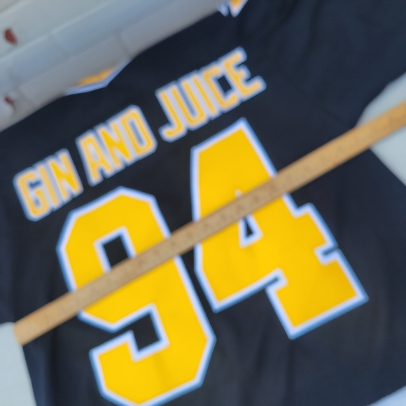 Vintage CCM hockey jersey snoop Dogg gin and juice custom made mens medium stitc - Picture 7 of 11